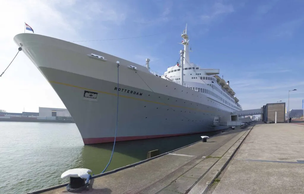 Boarding the SS Rotterdam is one of the cool things to do in Rotterdam