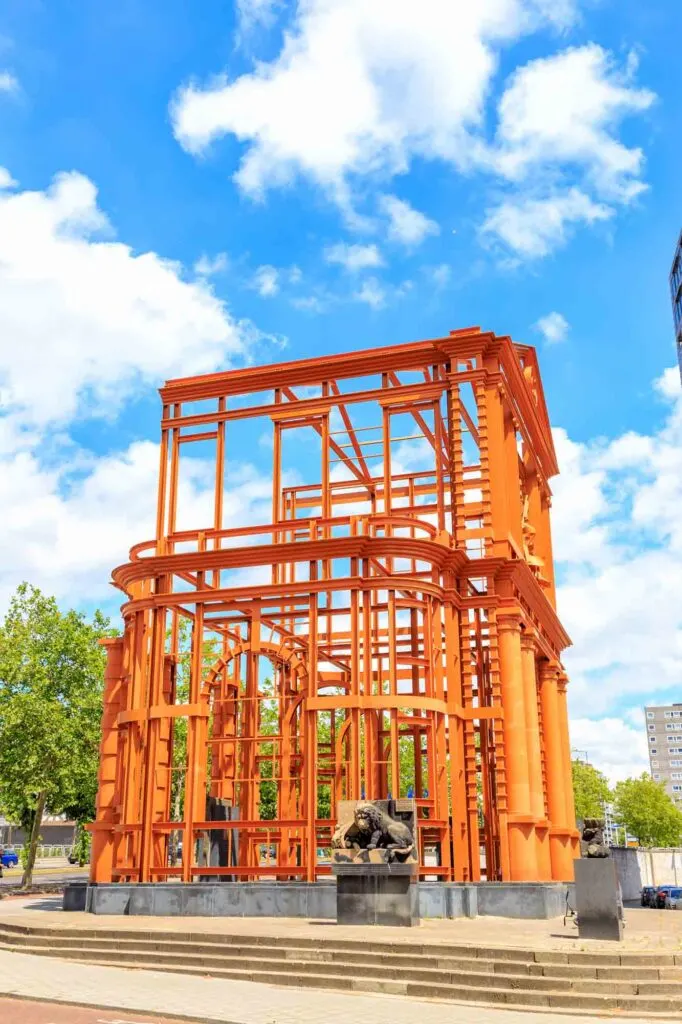 Admiring the Delftse Poort is one of the best things to do in Rotterdam