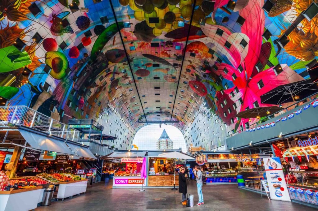 Visiting Europe’s most iconic Market is one of the best things to do in Rotterdam