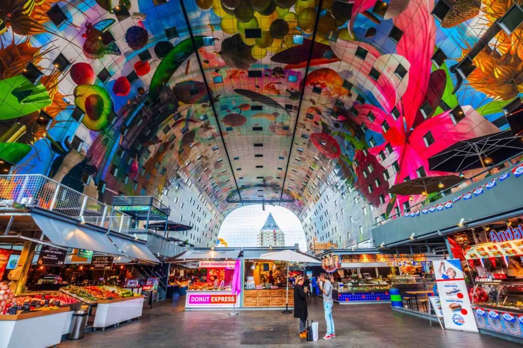 Visiting Europe’s most iconic Market is one of the best things to do in Rotterdam