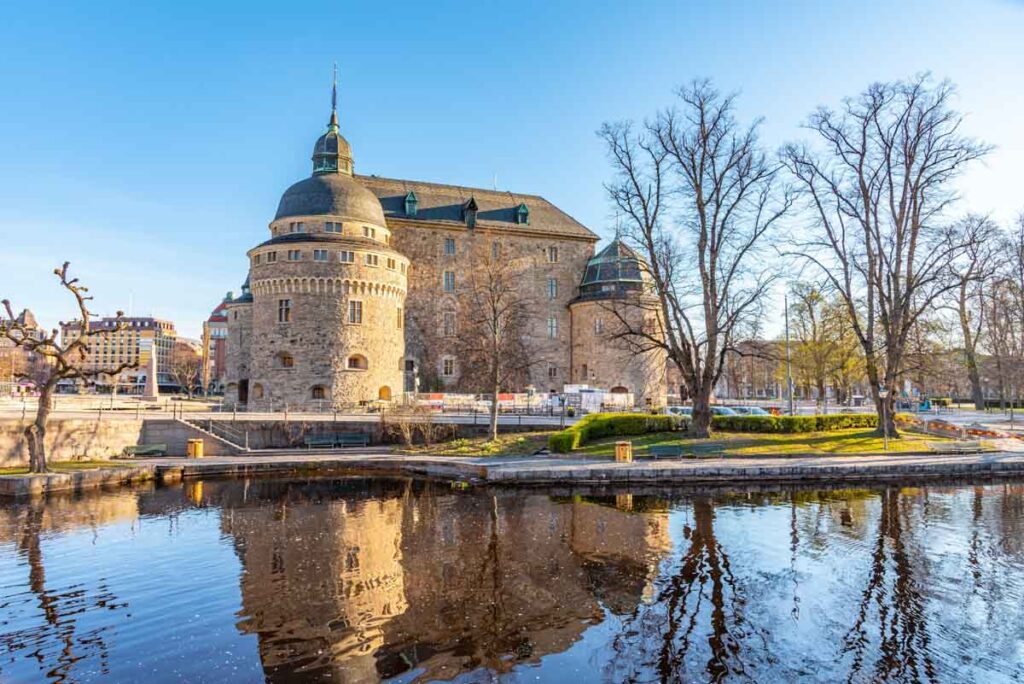 The magnificent Örebro Castle in Sweden