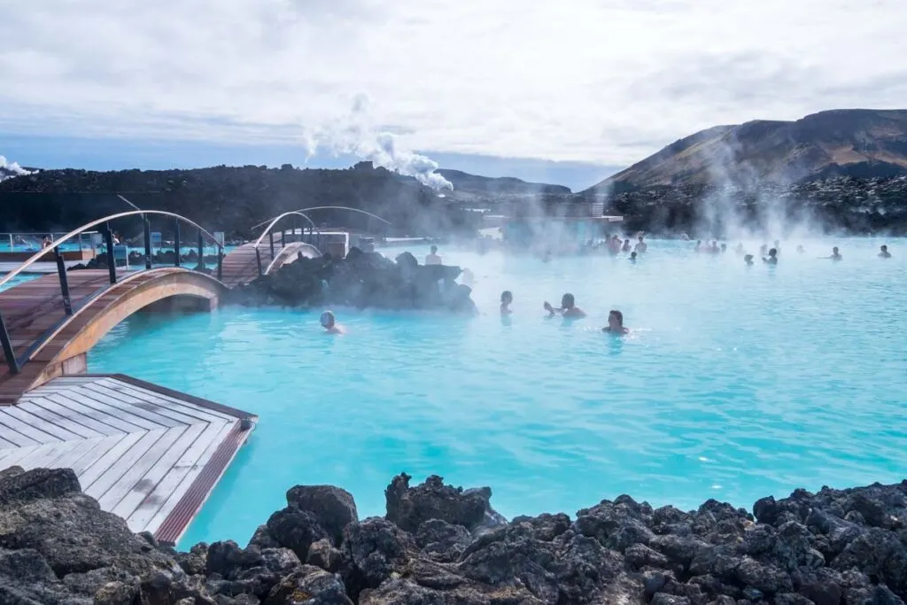 The Massive Blue Lagoon Geothermal Spa in Iceland