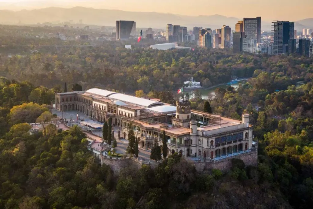 The Massive Chapultepec Castle in Mexico