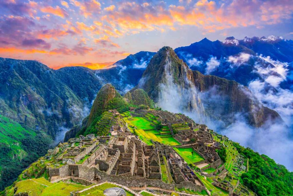 Historic Machu Picchu in Peru