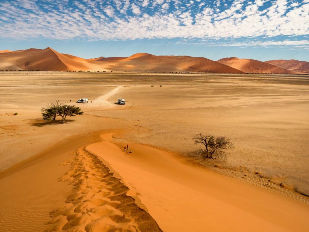 Amazing sand dunes of Sossusvlei, Namibia