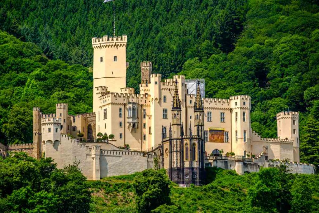 the Magnificent Stolzenfels Castle, Germany