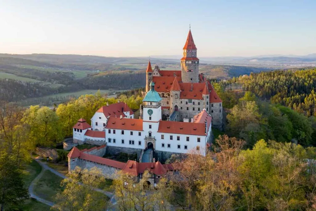 Bouzov Castle in Czech Republic