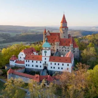 Bouzov Castle in Czech Republic