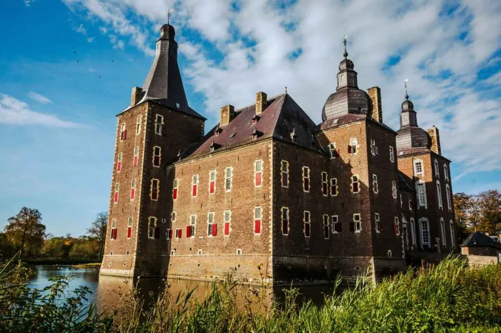 Castle Hoensbroek in autumn sun