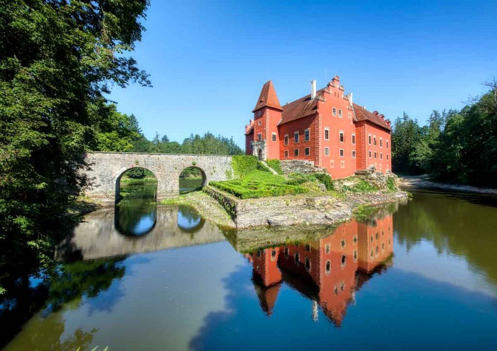 Cervena Lhota Castle in Czech Republic