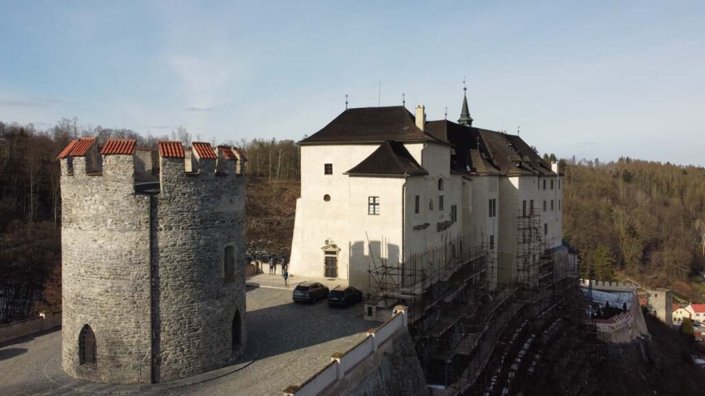 Český Šternberk Castle in Czech Republic