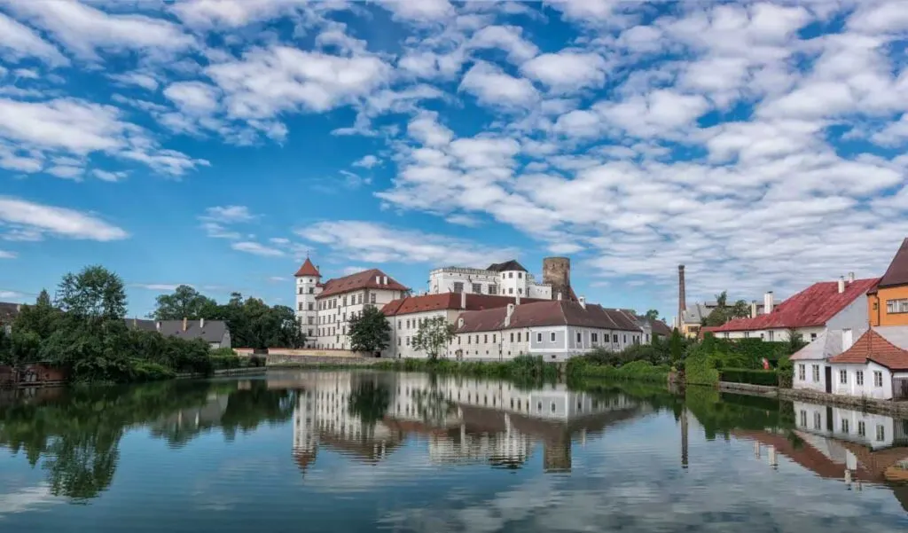 Jindrichuv Hradec Castle in Czech Republic