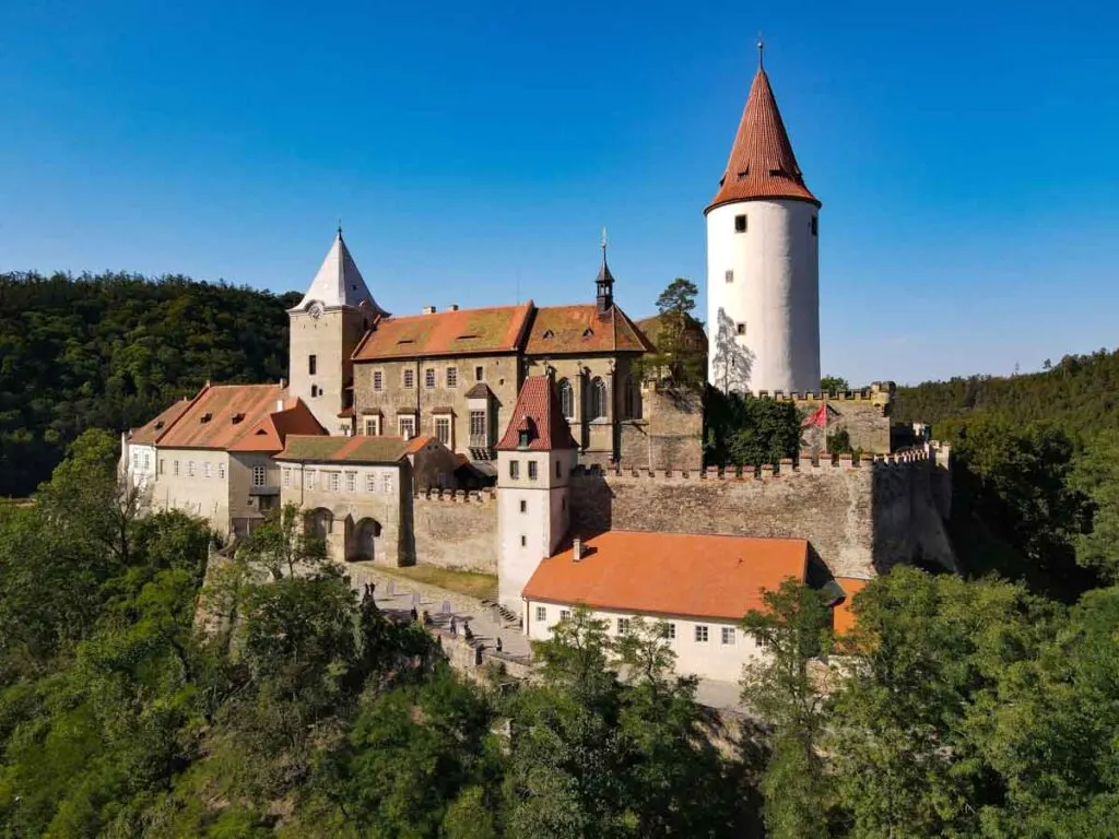 Krivoklat Castle in Czech Republic