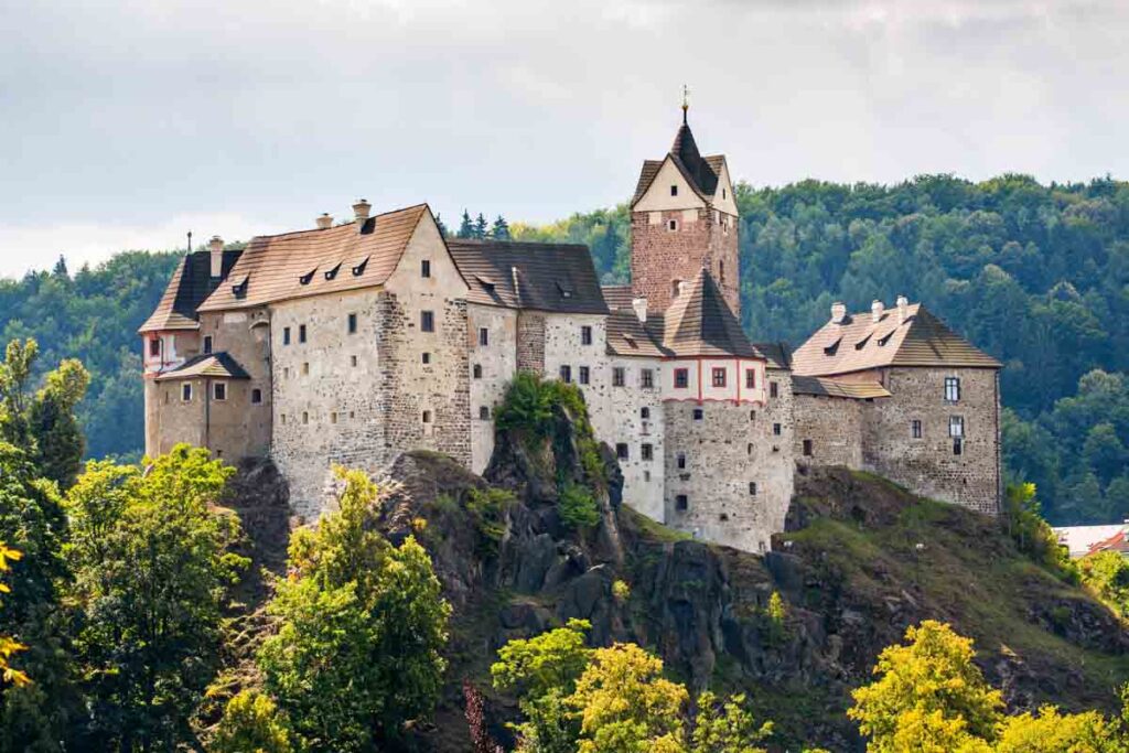 Loket Castle in Czech Republic
