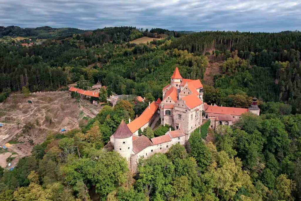 Pernstejn Castle in Czech Republic
