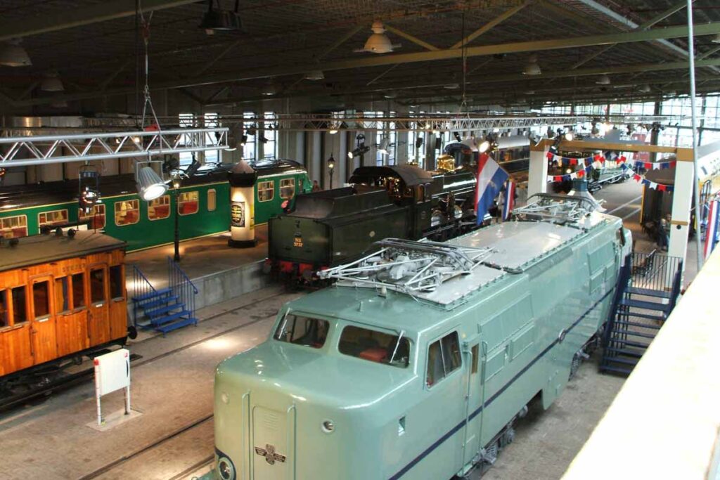 The Railway Museum in Utrecht