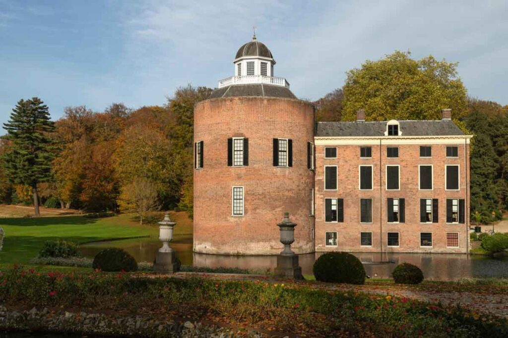 Rosendael castle and park in the village of Rozendaal, Netherlands