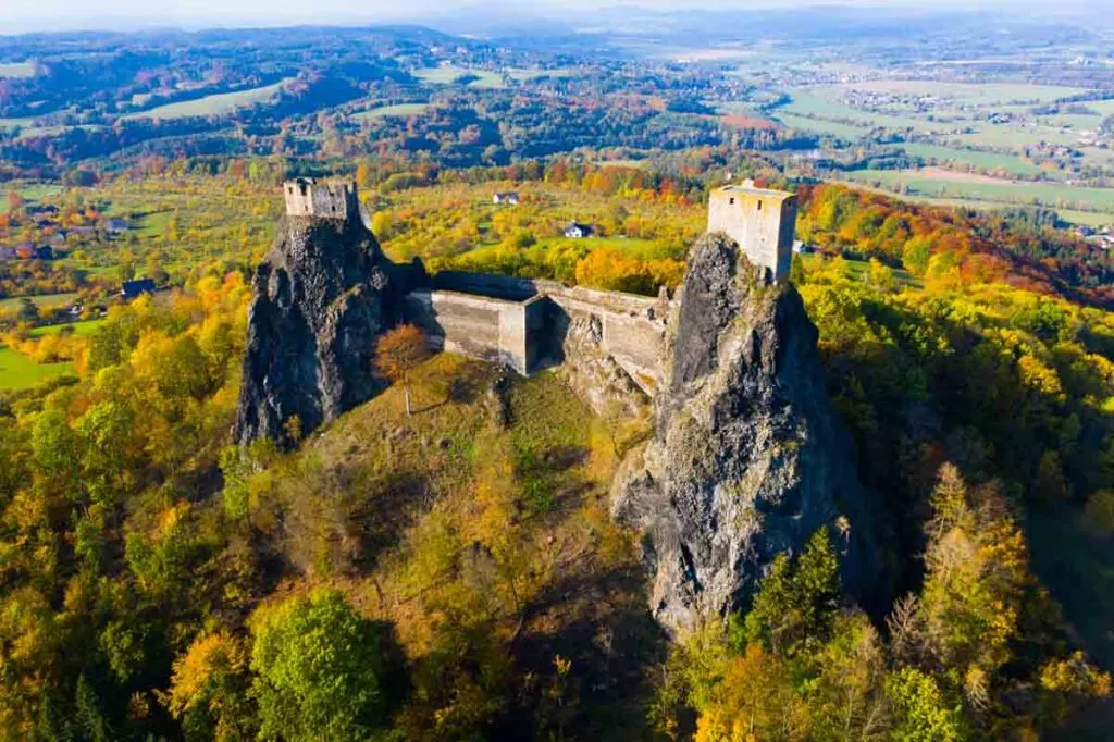 Trosky Castle in Czech Republic