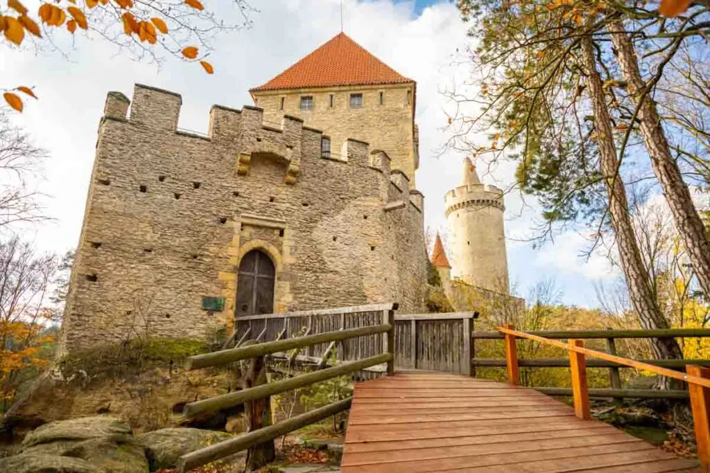 Kokorin Castle in Czech Republic