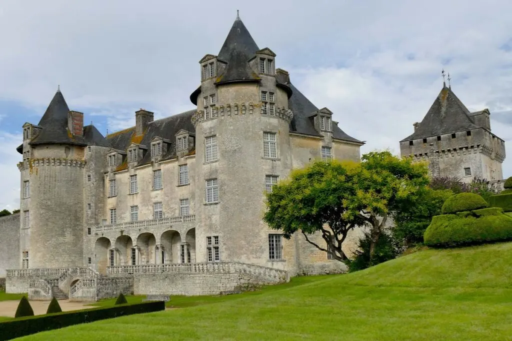 The incredible Château de la Roche Courbon is one the enchanting castles in France