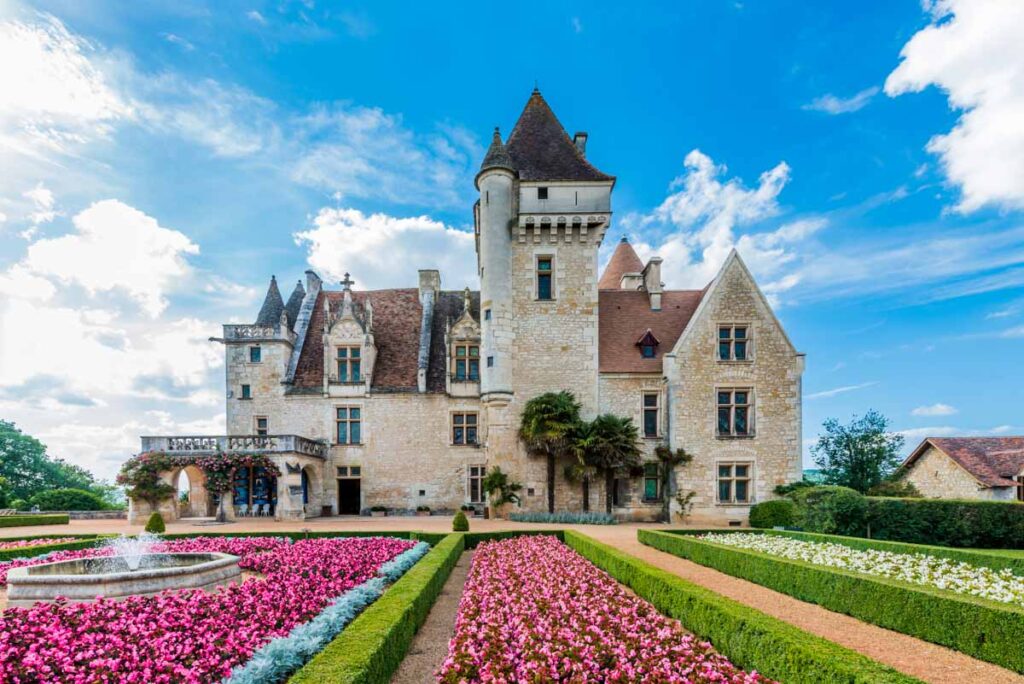 Château des Milandes is one of the magical castles in France