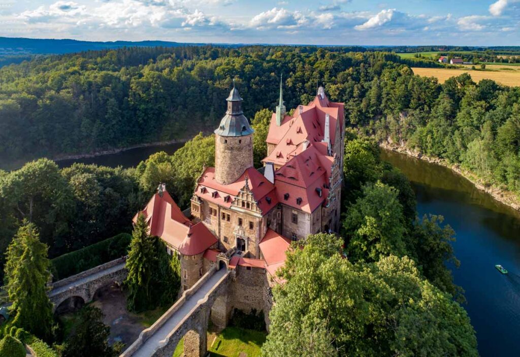 Czocha Castle is one of the legendary castles in Poland