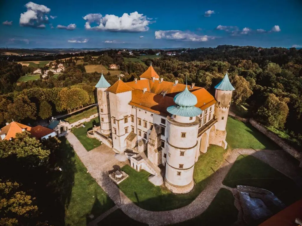 Nowy Wisnicz Castle is one of the stunning castles in Poland