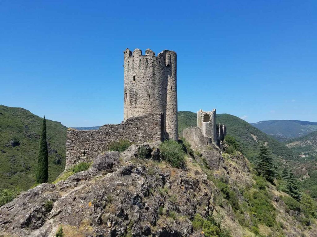 Château de Lastours is one of the remarkable castles in France