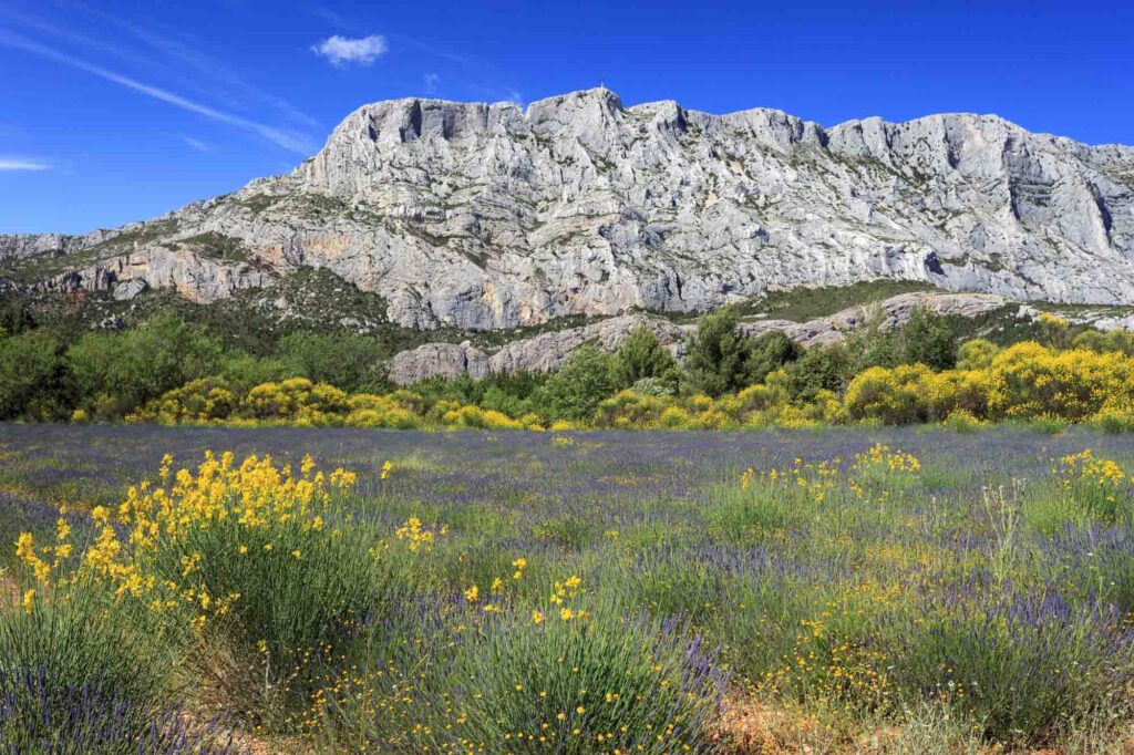 Mount Sainte Victoire in France