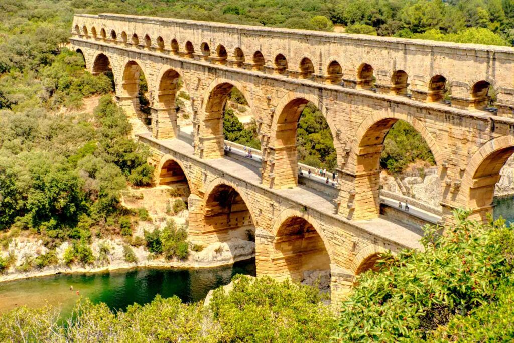 Pont du Gard Roman Aqueduct, France