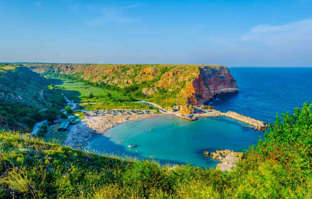 Bolata beach in Bulgaria