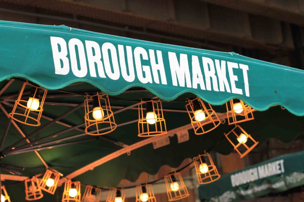 Borough market, London