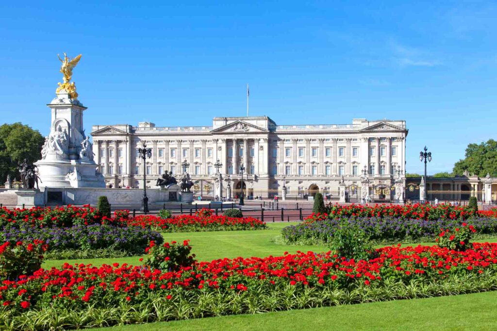 Buckingham Palace in London