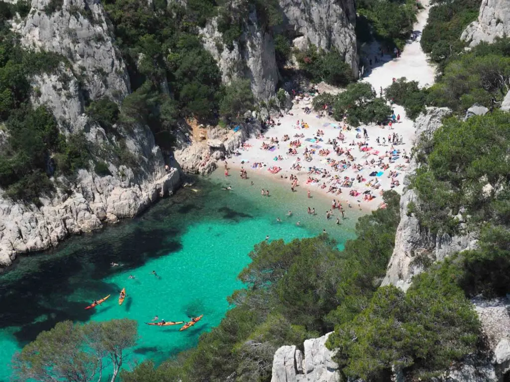 Calanque d'En-Vau Beach, France