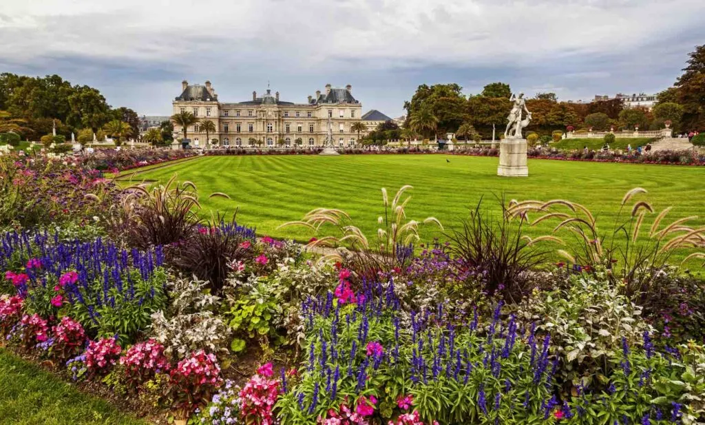 Luxemburg Palace And Garden, Paris