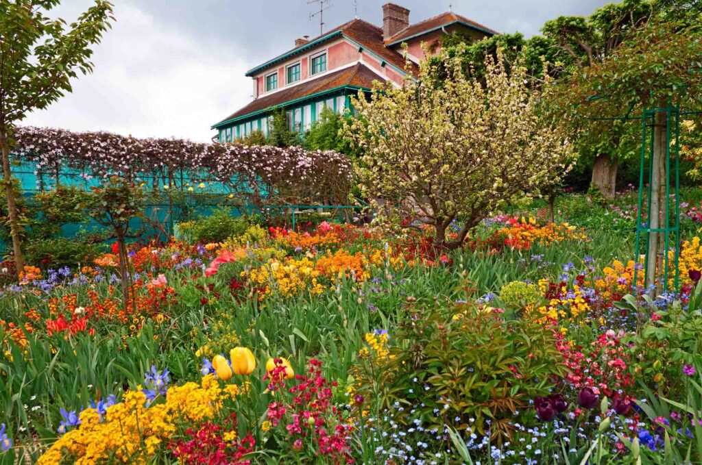 Monet's garden at spring, Giverny, France