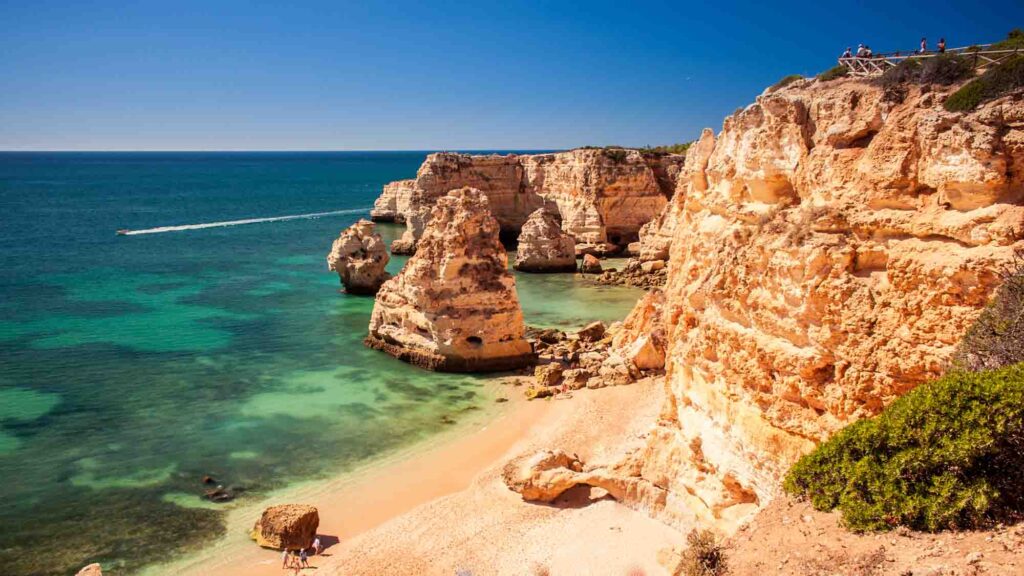 Praia da Marinha beach, Portugal