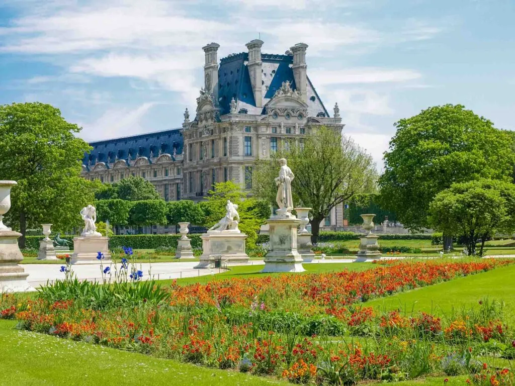 Tuileries Garden in Paris