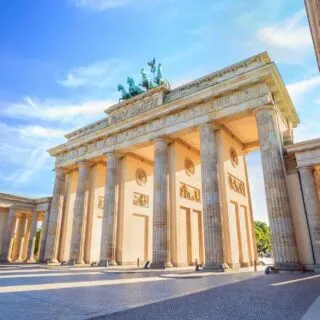 Brandenburg Gate (Brandenburger Tor), Berlin, Germany