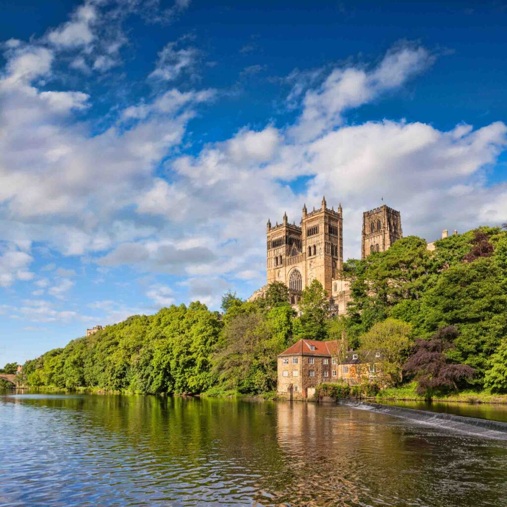 Durham Cathedral in County Durham, England