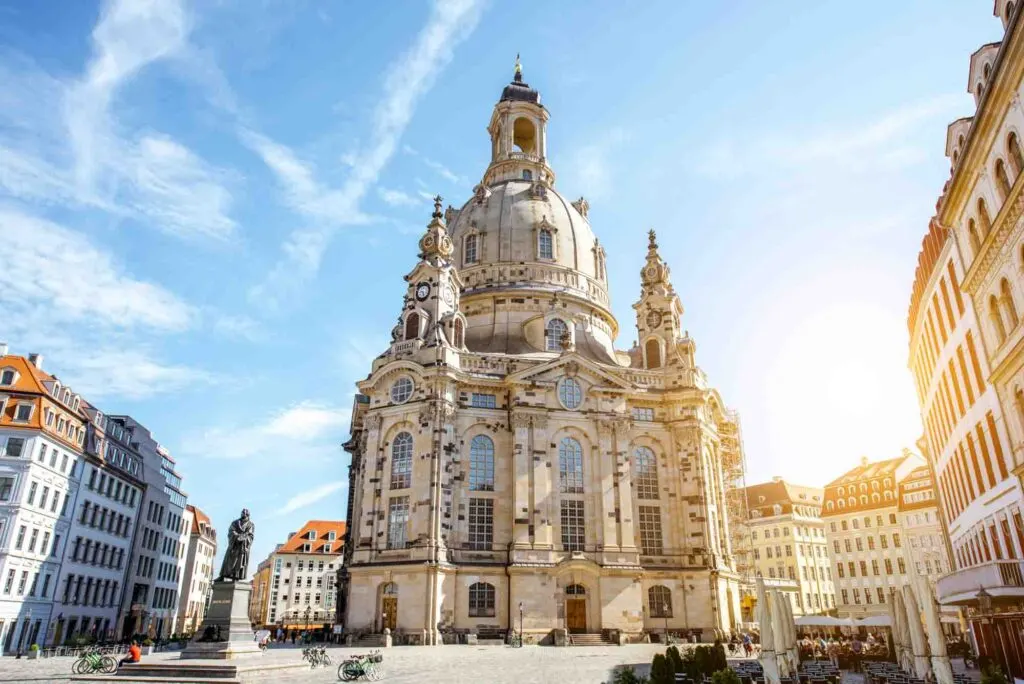 Frauenkirche church in Dresden, Germany