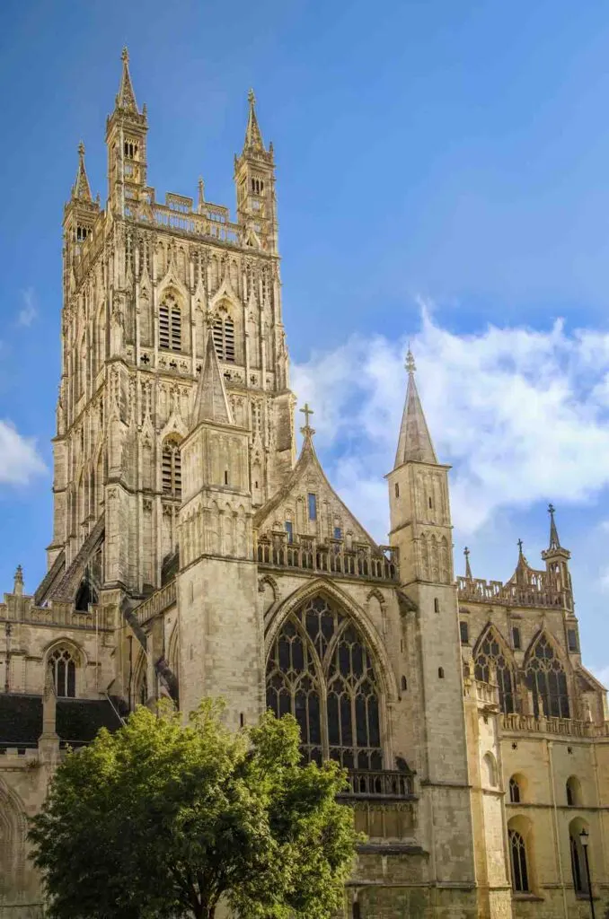 Gloucester Cathedral tower, England