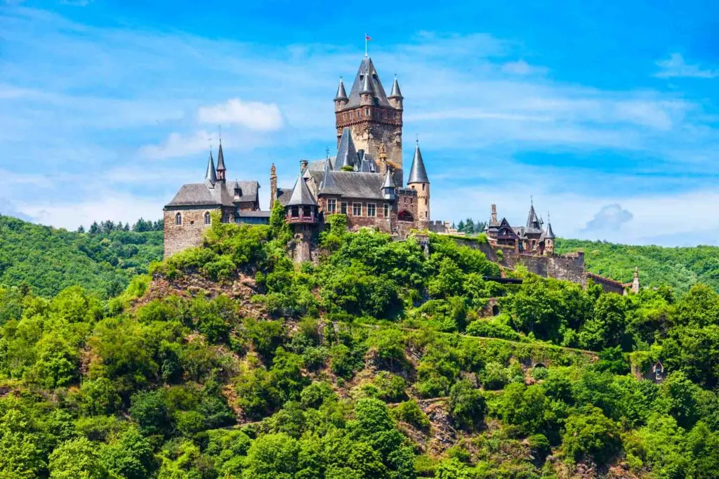 Reichsburg Castle in Cochem, Germany