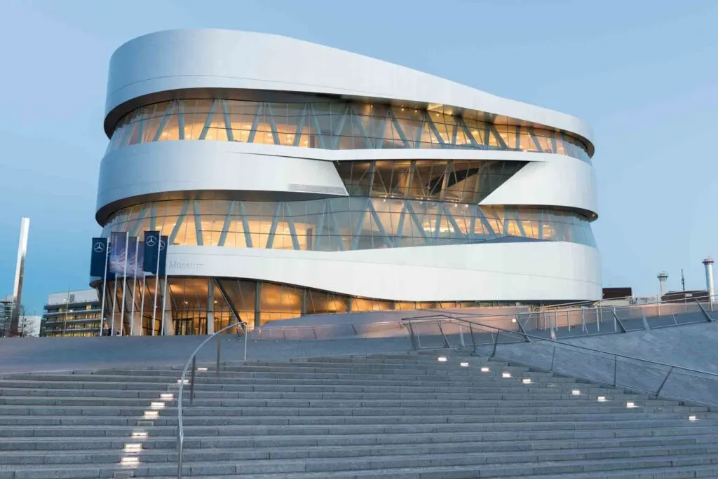 Museum Mercedes-Benz Welt in Stuttgart, Germany