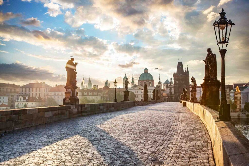 Charles Bridge in Prague, Czech Republic