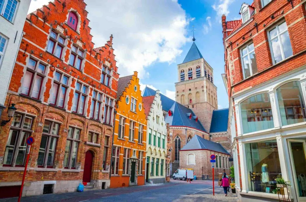 Church of Saint Giles in Bruges, Belgium