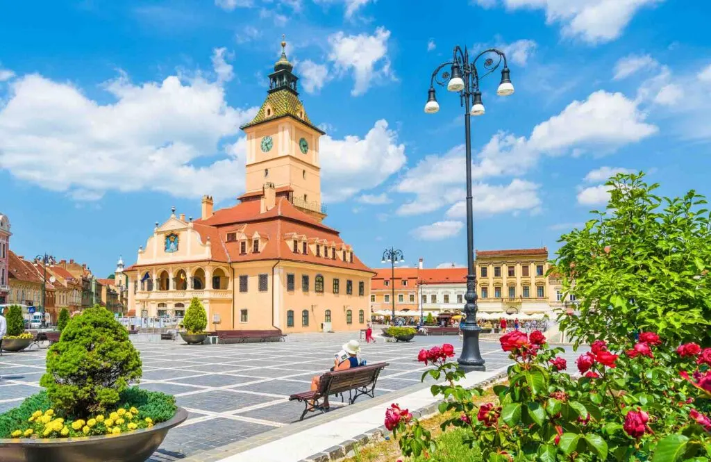 Council Square Brasov, Transylvania landmark, Romania