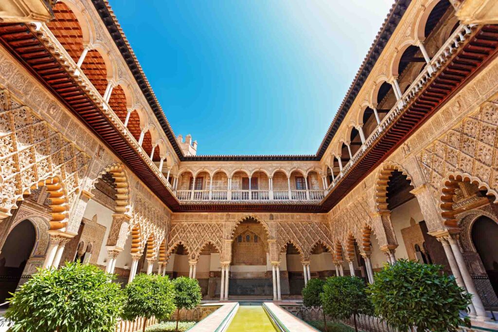 Palace of Alcazar in Seville, Spain
