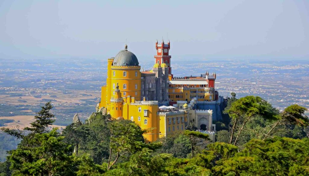 Pena National Palace in Portugal