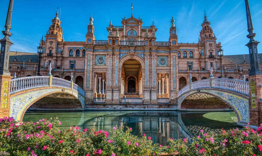 Plaza de Espana in Seville, Spain